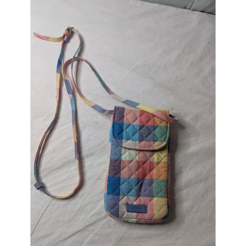 Vera‎ Bradley Multicolor patchwork style crossbody small purse handbag CUTE